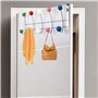 Cintre de porte pour suspendre les vêtements, crochets de porte pour chambre à coucher, salle de bain, 10 crochets robustes en a