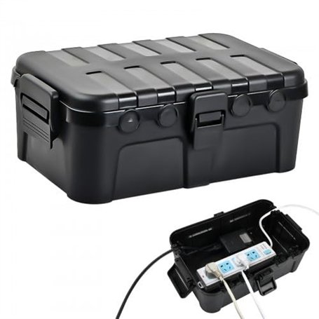 Volumoon 34.5*24*12cm Boîtier de Protection de la Rallonge