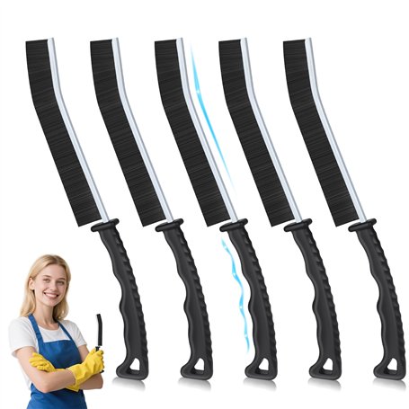 Alyvisun 5 Pièces Brosse a Joint Carrelage