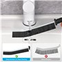 Alyvisun 5 Pièces Brosse a Joint Carrelage, Crevice Cleaning Brush à Poils Durs, Brosse de Nettoyage des Interstices pour Toilet