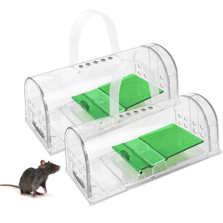 Jsdoin 2 X pièges à Souris Vivant