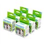 Dymo 6X DYMO Authentic LabelWriter Petites étiquettes multi-usages S0722530 | 13 mm x 25 mm | Autocollant | Rouleau de 1000 | Ét
