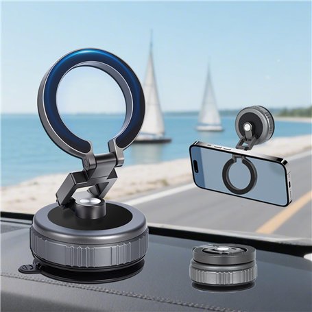 DIGI4U Support de téléphone magnétique à Ventouse