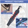 Colexy Démonte-Pneu de Vélo Leviers de Pneus de Vélo Réparation de Pneu Outil de Démontage de Pneu Durable pour Réparer Les Crev