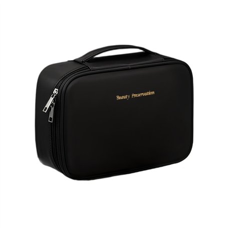 Trousse de Maquillage Femme Grande Capacité – Sac Cosmétique Portable – Vanity de Makeup de Voyage avec Compartiments et poignée