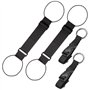 Sangle de Fixation Élastique pour Bagage, 4 Pièces Sangles de Bagage Réglables, Libérez Vos Mains, Accessoires de Voyage pour Sa