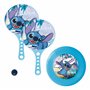 Disney Stitch Raquettes de Plage avec Ballon et Frisbee