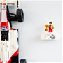 Brickify Support mural compatible avec Lego 10330 Icons McLaren MP4/4 & Ayrton Senna - Facile à installer - Présentez votre modè