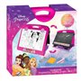 Chevalet de table double face Princesse Disney 2 en 1 | Tableau blanc et tableau noir pour enfants | Tableau à dessin