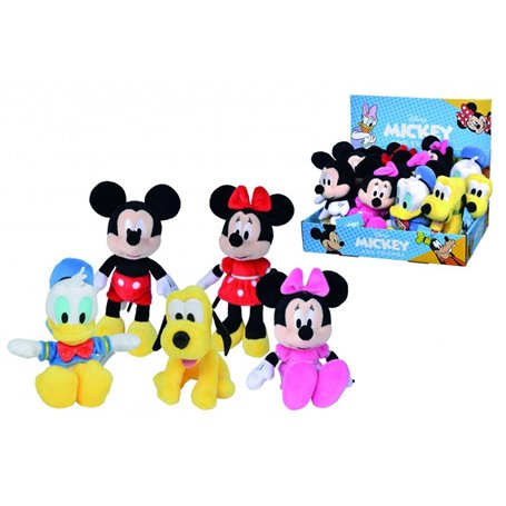 Personnage en Peluche Disney Mickey Mouse Refresh Core 20 cm Modèle aléatoire