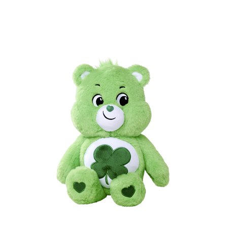 Simba 6305878003 – Bisounours Porte-Bonheur – 35 cm – Peluche Care Bears – Vert