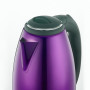 Bouilloire électrique 1.8L INOX sans Fil Violet