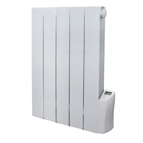 Radiateur électrique a inertie fluide - 900W - WARM TECH - 230V - Jusqu'a 35m3 - Blanc