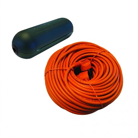 Boîtier étanche de Protection pour câbles + rallonge 1x16A 20m - Orange - Chacon