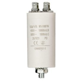 Fixapart W1-11007N, condensateur (6,3uF/450), Blanc Fixapart W1-11007N
