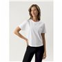 T-shirt à manches courtes femme Ditchil Aria Blanc