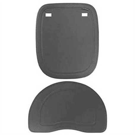 POLISPORT 8634400010 - Coussin imperméable de Remplacement pour Chaise modèle Groovy de Couleur Gris foncé