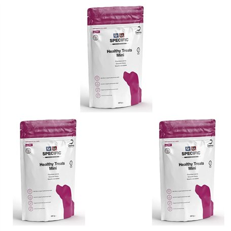 Specific CT-HM Healthy Treats Mini | Pack de 3 | 3 x 300 g | pour Chiens de Toutes Races | Friandises Pendant la réduction de Po