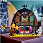 LEGO 40721 La Grange d'Halloween - Jouet de Construction enfant des 8 ans - Squelette