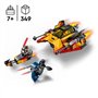 LEGO Star Wars 75414 Le Snowspeeder en Flammes - Jouet de Construction enfant 7 ans