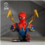 LEGO Marvel 76326 Buste d'Iron Spider-Man - Set de Construction Collector pour Adulte