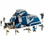 LEGO Star Wars 75435 The Clone Wars Le MTT des Séparatistes de la Bataille de Felucia - Jouet Interactif avec Speeder, 2 Minifig