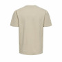 T-shirt à manches courtes homme Only & Sons Onskian Life Reg Seersucker Ss