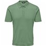 Polo à manches courtes homme Only & Sons Onswyler Life Reg 14 Ss Knit Vert