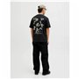 T-shirt à manches courtes homme Jack & Jones Jorvarenna Painted Noir