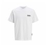 T-shirt à manches courtes homme Jack & Jones Jcodynamic Dust Ss Crew Blanc