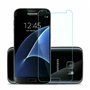 Cracksin [Lot de 2] Verre blindé compatible avec Samsung Galaxy S7 Film de protection d'écran en verre trempé véritable dureté 9