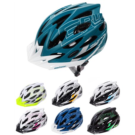 meteor Cycle Helmet MTB Bike Bicycle Skateboard Scooter Hoverboard Helmet for Riding Safety Lightweight Adjustable Breathable He