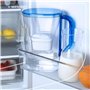 Wessper Carafe Filtrante avec Filtre, Carafe pour porte de réfrigérateur 2,7 L, Cartridges avec Charbon Actif et Résine échangeu