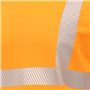 Högert Technik - T-shirt de sécurité JURAL II en polycoton | Orange XL (54) | Gilet de signalisation réfléchissant, respirant, l