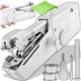 Retoo Mini Machine à Coudre Électrique Portable Multifonctionnelle pour Débutants et Enfants