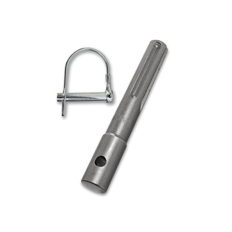 WERHE Adaptateur de tarière professionnelle pour marteau perforateur SDS Max Foret pour pieux Foreuse sans fil Avec boulon à ail