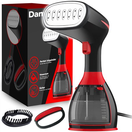 Retoo Steamer Défroisseur vapeur 1500 W Grand réservoir 280 ml Fer à repasser à vapeur avec brosse Arrêt automatique Rafraîchit