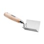HARDY Truelle d’Angle Intérieur Spatule Coudée Série * 28 * en Acier Inoxydable Pour Maçonnerie Plâtrage Manche en Bois Conforta