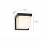 Miratic Applique Murale Exterieur Led 9 W Luminaire Exterieur 750 lm Eclairage Exterieur Led 4000 K Lampe Murale Noir Design Mod