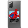 ERT GROUP Coque de téléphone Portable pour Samsung Galaxy Note 20 Original et sous Licence Officielle Marvel Motif Spider Man 03