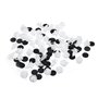 Viviance 50Pcs 8Mm Panneau De Porte Moulage Clip De Fixation De Voiture compatible avec BM-W E21 E30 E36 E46 E90 E91 E92 E93 E12