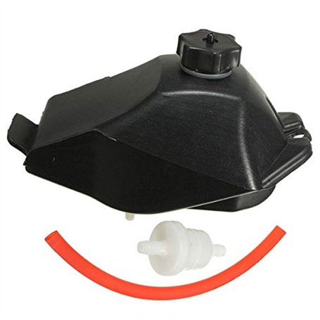 Viviance Réservoir D'Essence avec Bouchon Filtre Tuyau Tuyau Kit pour Mini Moto ATV Quad Bike