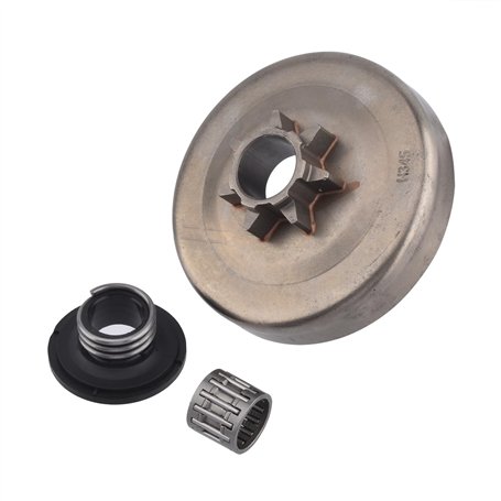 Cancanle Engrenage à vis sans fin de roulement de pignon de tambour d'embrayage pour Husqvarna 340 345 350 445 445E 450 450E Tro