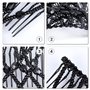 besbomig 5 Pièces Peignes à Cheveux Perles Extensible Pinces à Cheveux Barrettes Cheveux élastiques Peigne Élégant épingles à Ch