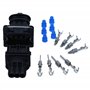 Kalitec KALI-1303 JPT Kit 3 broches 0,5-1,0 mm² Noir | Connecteurs plats de voiture, boîtier de prise et contacts | Protection I