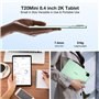 DOOGEE T20 Mini Tablette Android 14, 2K 8.4 Pouces, 9Go+128Go/1To Octa Core Tablette Tactile, TÜV Certificat, Widevine L1 Tablet