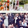 50Pcs Bulles Stickers Mariage Romantique Etiquette Adhésive Autocollant Bouteille Bulle Savon Flacon Fête Anniversaire Fiançaill