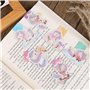 6Pcs Marque Page Magnétique Signet Licornes Bookmark Animaux Cadeau Original Papeterie pour Enfant Enseignant Etudiant Lecteur