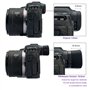 Oculaire Allongé en Silicone Souple pour Canon EOS RP & R8 Appareil Photo Numérique