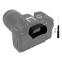 Œilleton allongé en silicone souple pour appareil photo sans miroir Canon EOS R10 APS-C